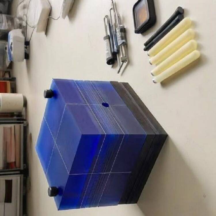 藍色固體水模體